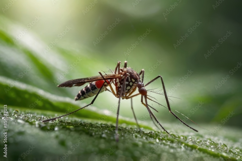 Fototapeta premium Dengue - Aedes Mosquito