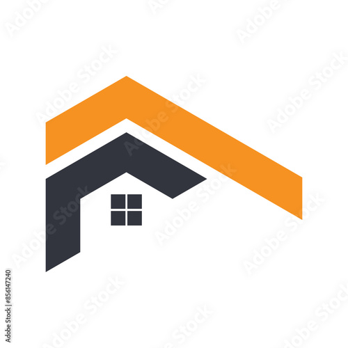 Real Estate  Property and Construction Logo