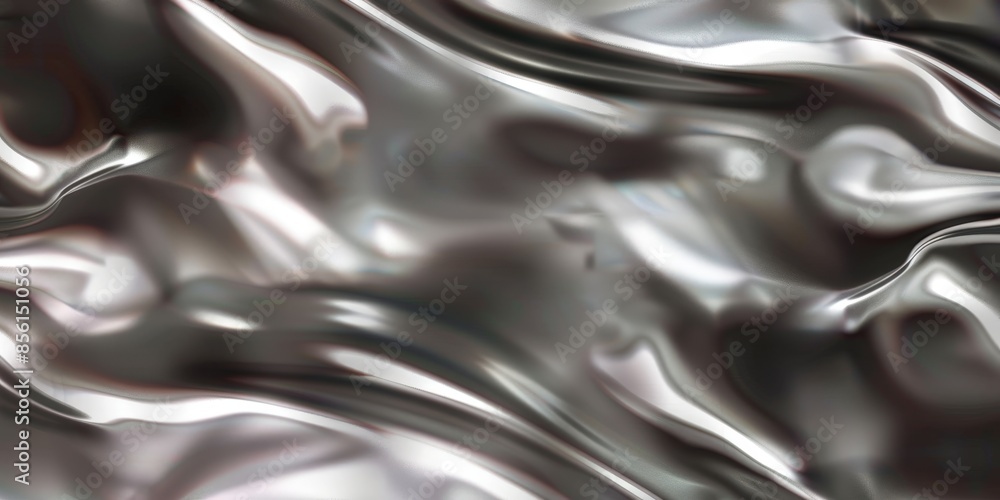 Abstract Silver Liquid Texture Abstract Silver Liquid Texture