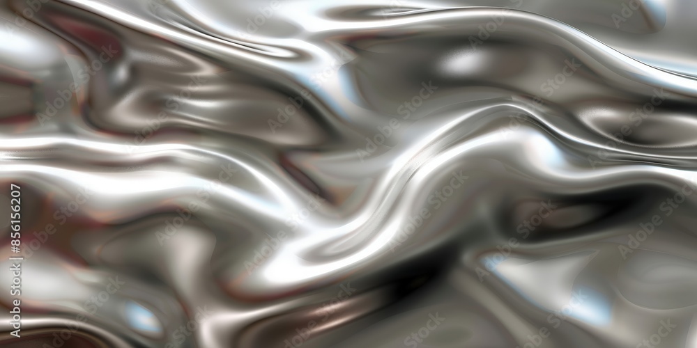 Abstract Silver Liquid Texture Abstract Silver Liquid Texture