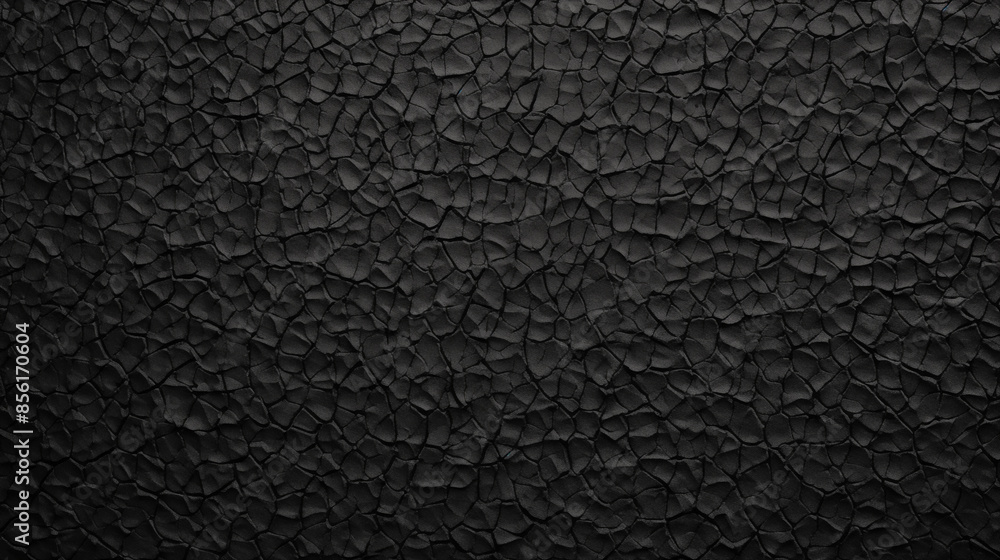 Fototapeta premium Black Synthetic Rubber, Abstract Image, Texture, Pattern Background, Wallpaper, Background, Cell Phone Cover and Screen, Smartphone, Computer, Laptop, 9:16 and 16:9 Format - PNG
