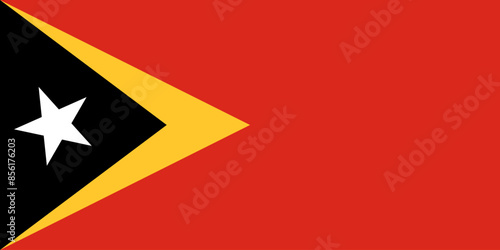 flag of East Timor, official state symbol