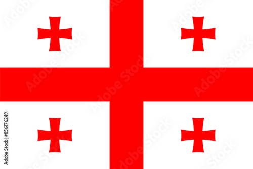 flag of Georgia, official state symbol