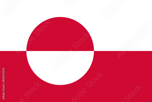 flag of Greenland, official symbol