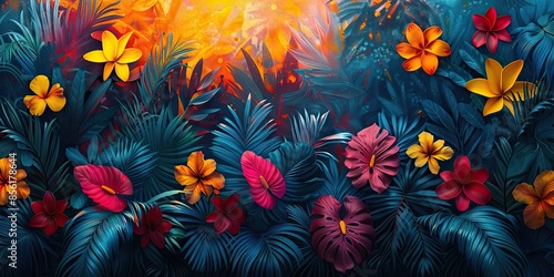 various types of abstract painting such as watercolor paint leaves gold animals puppies plants flowers horses geometric feathers etc.stock photo