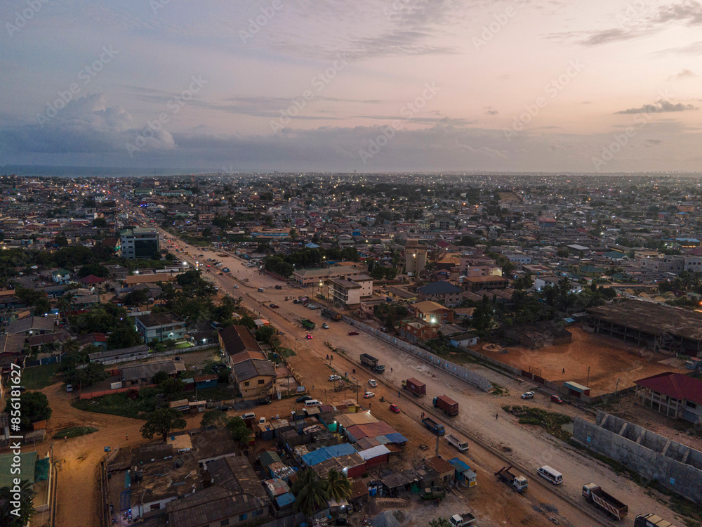 Fototapeta premium Aerial View