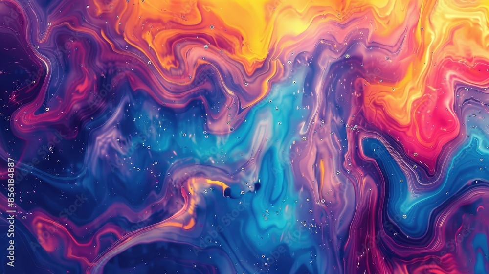 A vibrant and abstract color seamless pattern perfect for adding a dynamic touch to your background texture A vibrant and abstract color seamless pattern perfect for adding a dynamic touch to your background texture