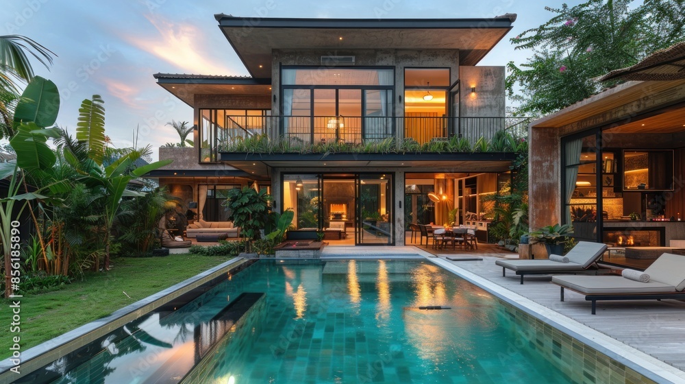 Luxury Tropical Villa with Private Pool Luxury Tropical Villa with Private Pool