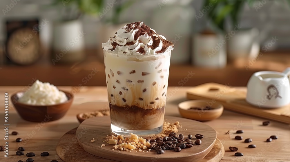 Creamy black iced coffee with milk infusion for a refreshing and smooth drink experience Creamy black iced coffee with milk infusion for a refreshing and smooth drink experience