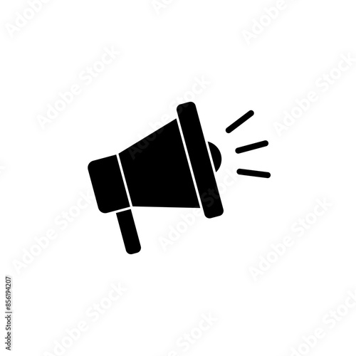 Announcement symbol. Announce icon. Loudspeaker icon