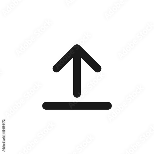 Upload icon. Upload icon vector. Submit