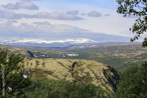 Mountains in Innerdalen ( Innset) , Norway photo