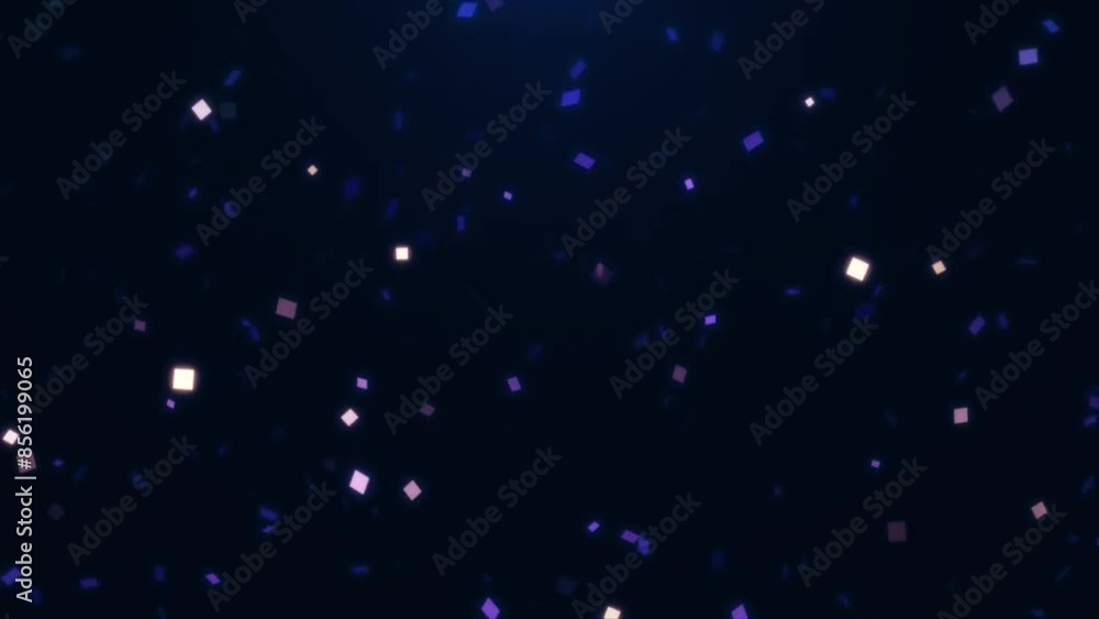Blue confetti on an black background. Particles glitter shimmers and sparkles in light. Festive background for holiday, birthday, wedding, party, new year. Blue confetti on an black background. Particles glitter shimmers and sparkles in light. Festive background for holiday, birthday, wedding, party, new year.