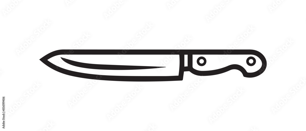 Knife sharp icon black line art iron clean design. Knife sharp icon black line art iron clean design.