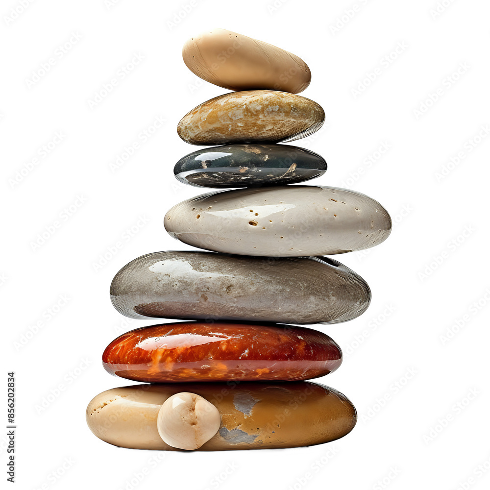 Stacked Zen Stones Isolated on Black. Elegant stack of polished zen stones isolated on black, symbolizing balance, meditation, and tranquility. Stacked Zen Stones Isolated on Black. Elegant stack of polished zen stones isolated on black, symbolizing balance, meditation, and tranquility.