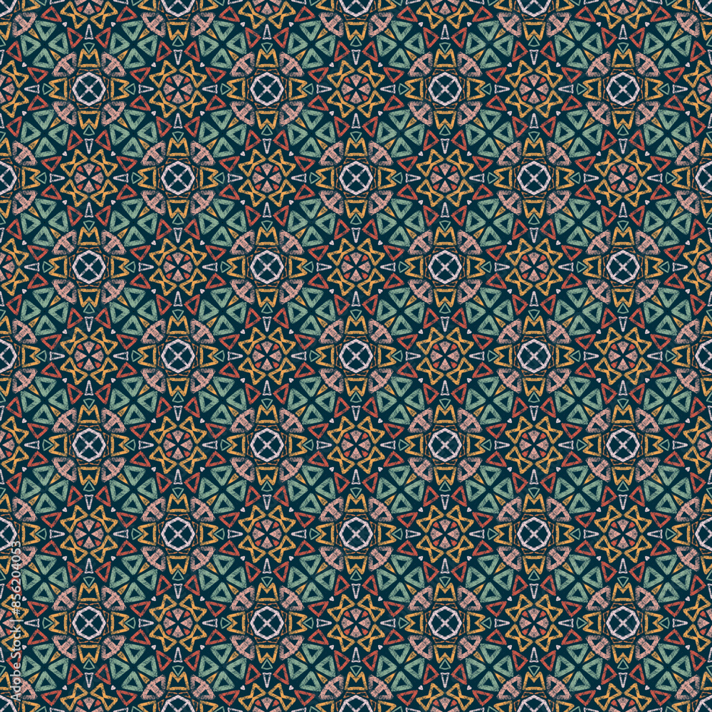 pink, red, green, yellow, geometric, fabric abstract seamless pattern. design for background, wallpaper, carpet, clothing, batik, textile, embroidery, sarong, interior, floor, curtain, printing pink, red, green, yellow, geometric, fabric abstract seamless pattern. design for background, wallpaper, carpet, clothing, batik, textile, embroidery, sarong, interior, floor, curtain, printing