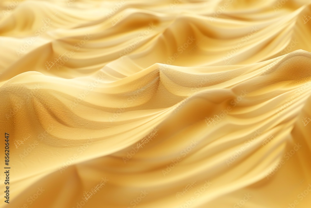 Abstract textured background of soft, flowing, golden yellow waves. Abstract textured background of soft, flowing, golden yellow waves.