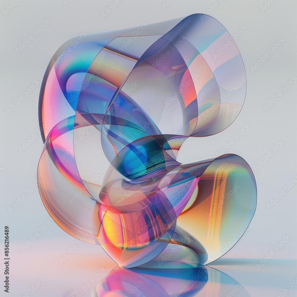 abstract glass abstract 3d render 3d illustration abstract glass abstract 3d render 3d illustration
