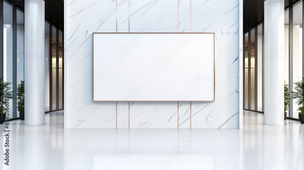 Detailed mockup of a horizontal sign on a trendy retail store facade, large blank space for custom message, sophisticated design with clean lines and elegant storefront windows Detailed mockup of a horizontal sign on a trendy retail store facade, large blank space for custom message, sophisticated design with clean lines and elegant storefront windows