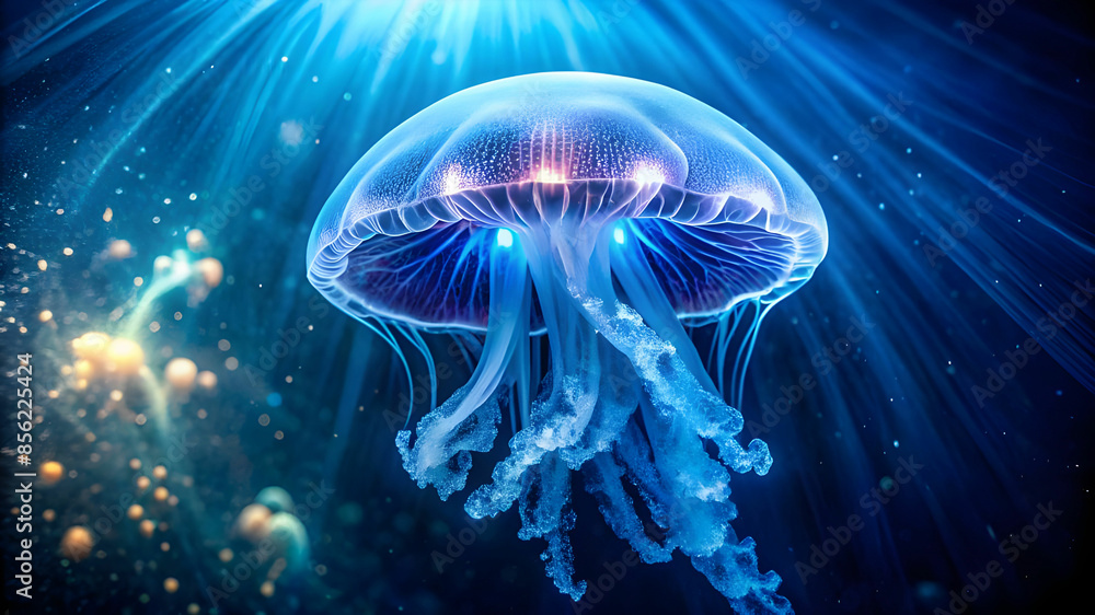 Glowing jelly Fish Glowing jelly Fish
