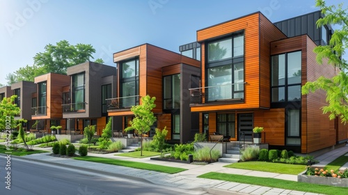 Modern Modular Private Townhouses: Contemporary Architecture Design Showcase