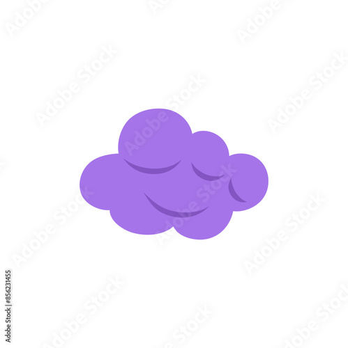 Halloween purple clouds