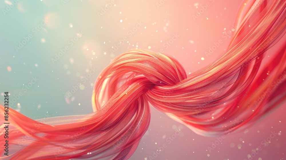 Elegant Background of Women s Hair Tie Elegant Background of Women s Hair Tie