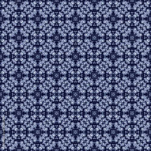 Wallpaper Mural blue, gray, fabric abstract seamless pattern design. design for background, wallpaper, carpet, clothing, batik, textile, embroidery, sarong, interior, floor, curtain, printing Torontodigital.ca