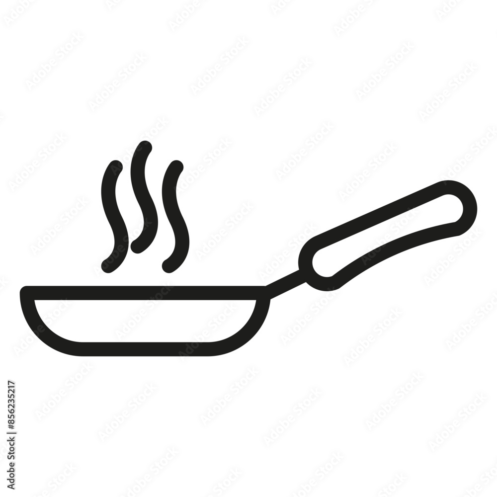 Skillet Frying Pan Icon Ideal for Cooking and Culinary Illustrations Skillet Frying Pan Icon Ideal for Cooking and Culinary Illustrations