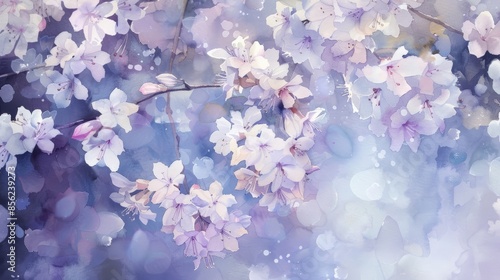 Vibrant Blossom Close-Up on Dark Background for Spring Designs Generative AI