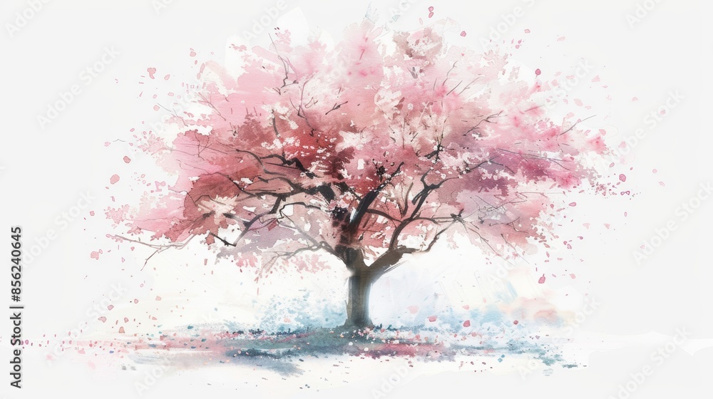 Obraz premium Serenity Found: Whimsical Nature Scene Generative AI