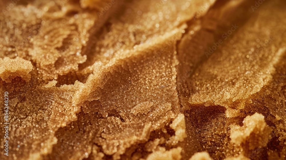 Close up Image of Brown Sugar s Intricate Texture Close up Image of Brown Sugar s Intricate Texture