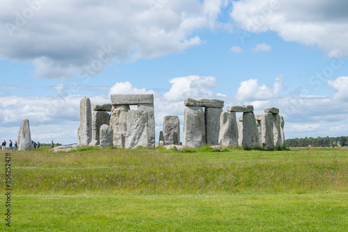 Photograph of Stonehenge prehistoric stone circle monument
