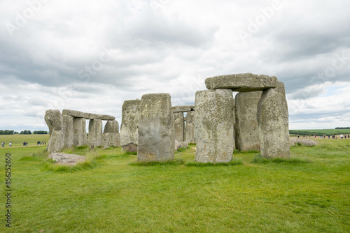 Photograph of Stonehenge prehistoric stone circle monument