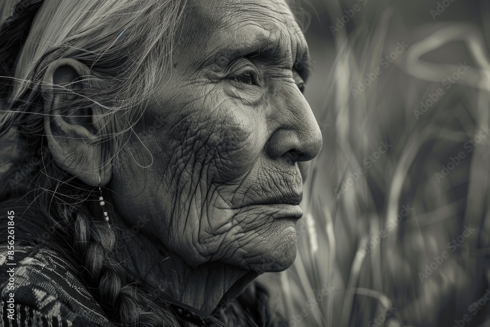 Native american old woman in the countryside. Native american old woman in the countryside. Native american old woman in the countryside. Native american old woman in the countryside.