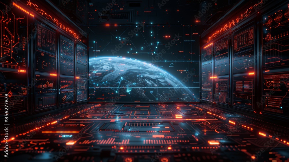 Global network connectivity, high speed data transfer for international telecommunication Global network connectivity, high speed data transfer for international telecommunication