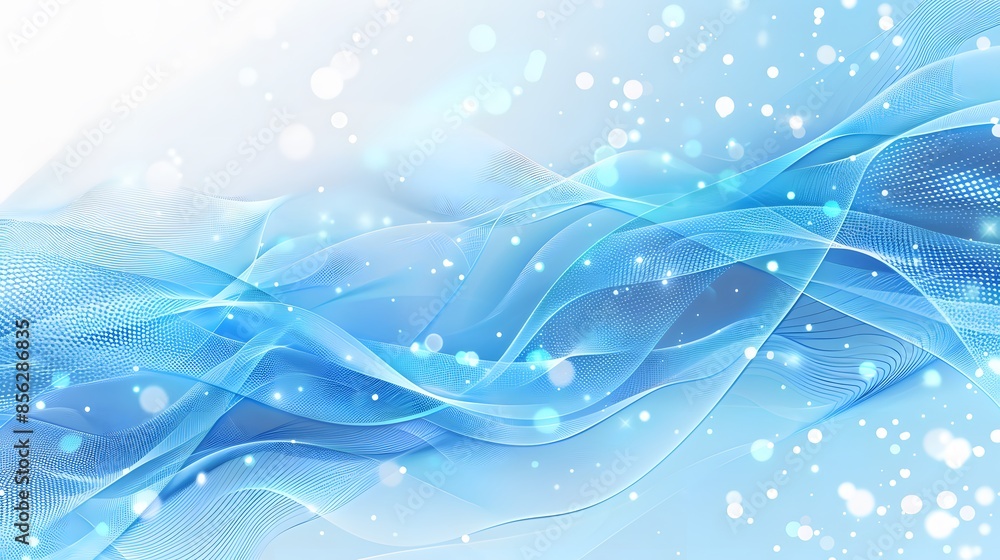 blue and white abstract background with flowing particles. Digital future technology concept. vector illustration.
blue and white abstract background with flowing particles. Digital future technology concept. vector illustration.