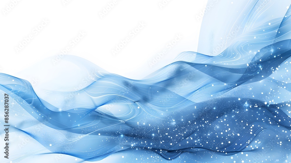 blue and white abstract background with flowing particles. Digital future technology concept. vector illustration.
blue and white abstract background with flowing particles. Digital future technology concept. vector illustration.