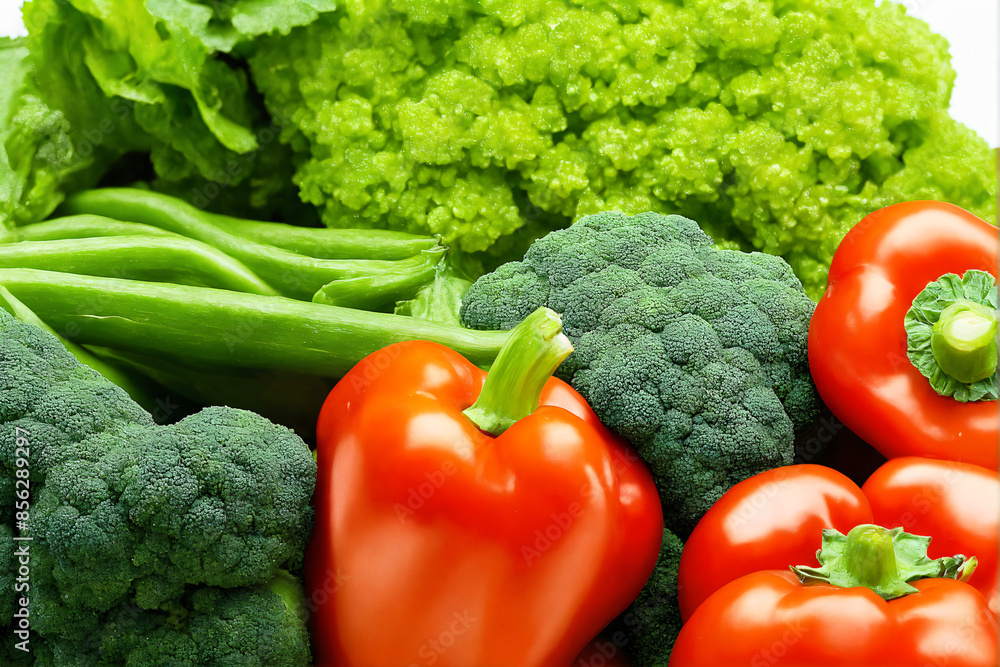 fresh vegetables on the table fresh vegetables on the table