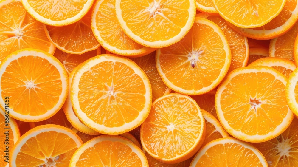 Background of sliced fresh sweet oranges Background of sliced fresh sweet oranges