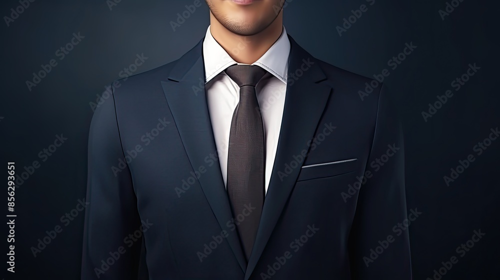 A man in a dark suit and tie. He is looking at the camera with a confident expression. The background is a dark blue. A man in a dark suit and tie. He is looking at the camera with a confident expression. The background is a dark blue.