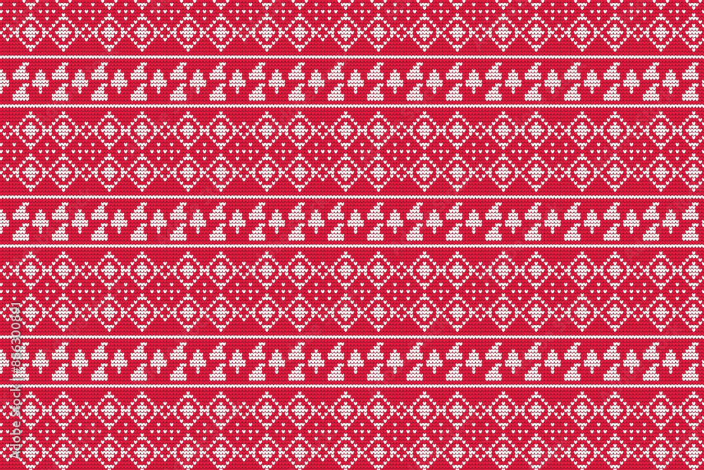 Royalty-Free Vector Pattern of Christmas Ornaments premium vector Royalty-Free Vector Pattern of Christmas Ornaments premium vector