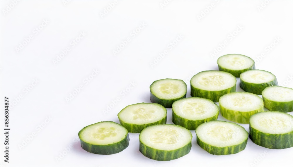 Cucumber isolated on white background Cucumber isolated on white background