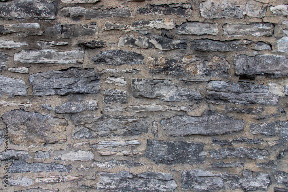 Texture of gray stone wall background Texture of gray stone wall background