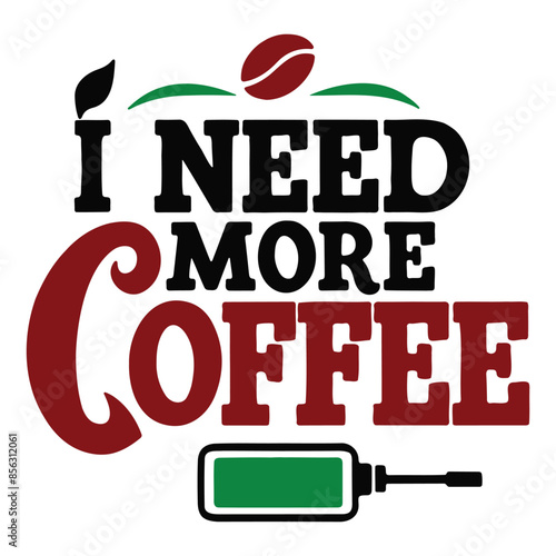 Coffee Lover T-Shirt Design Vector Files , Editable , color changeable  