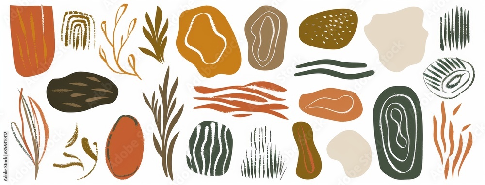 This abstract modern print set is made up of a combination of oil texture, acrylic paint, and textured arrangements, in the color orange, green, khaki, olive yellow, blush brown gold, and background. This abstract modern print set is made up of a combination of oil texture, acrylic paint, and textured arrangements, in the color orange, green, khaki, olive yellow, blush brown gold, and background.