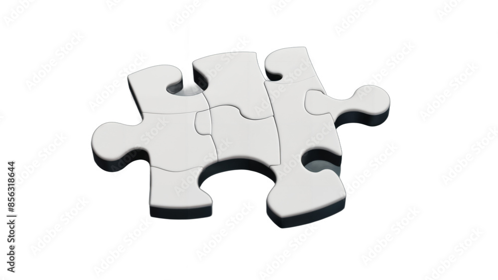 white puzzle piece isolated on white background , transparent png image white puzzle piece isolated on white background , transparent png image