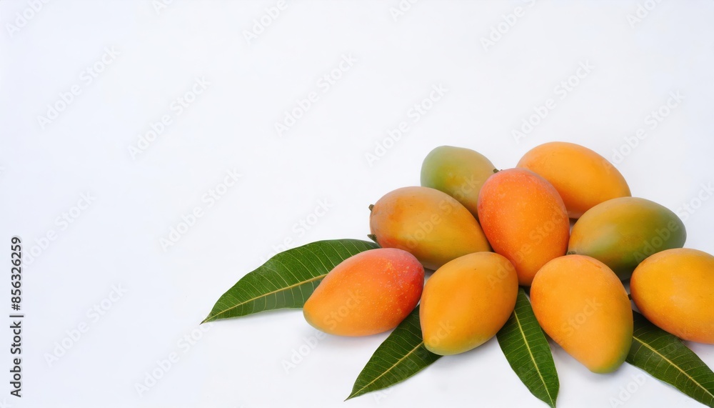 Mango isolated on white background Mango isolated on white background
