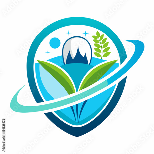 Your smile is in good hands: logo of a professional dental clinic.