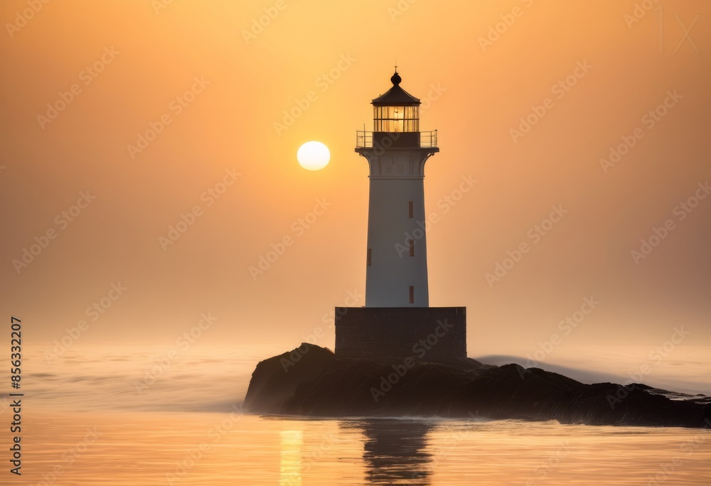 solitary lighthouse misty dawn light, beacon, beam, brightness, clear, crack, cozy, daylight, daybreak, deserted, desolate, dim, distant, early, first, fog solitary lighthouse misty dawn light, beacon, beam, brightness, clear, crack, cozy, daylight, daybreak, deserted, desolate, dim, distant, early, first, fog